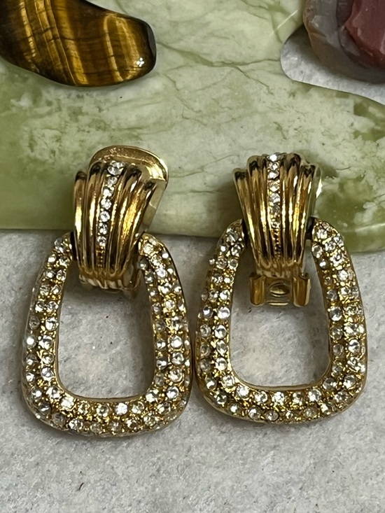 Dior Jewelry - Christian Dior Vintage Clip On Earrings